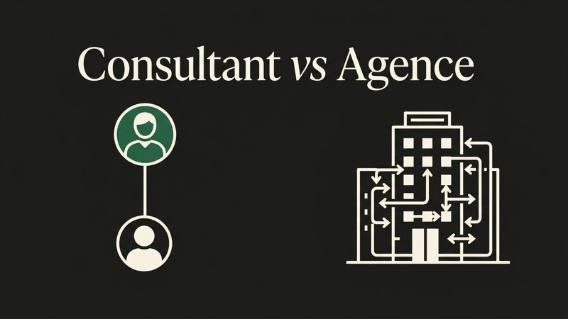 Comparaison consultant SEO indépendant versus agence SEO